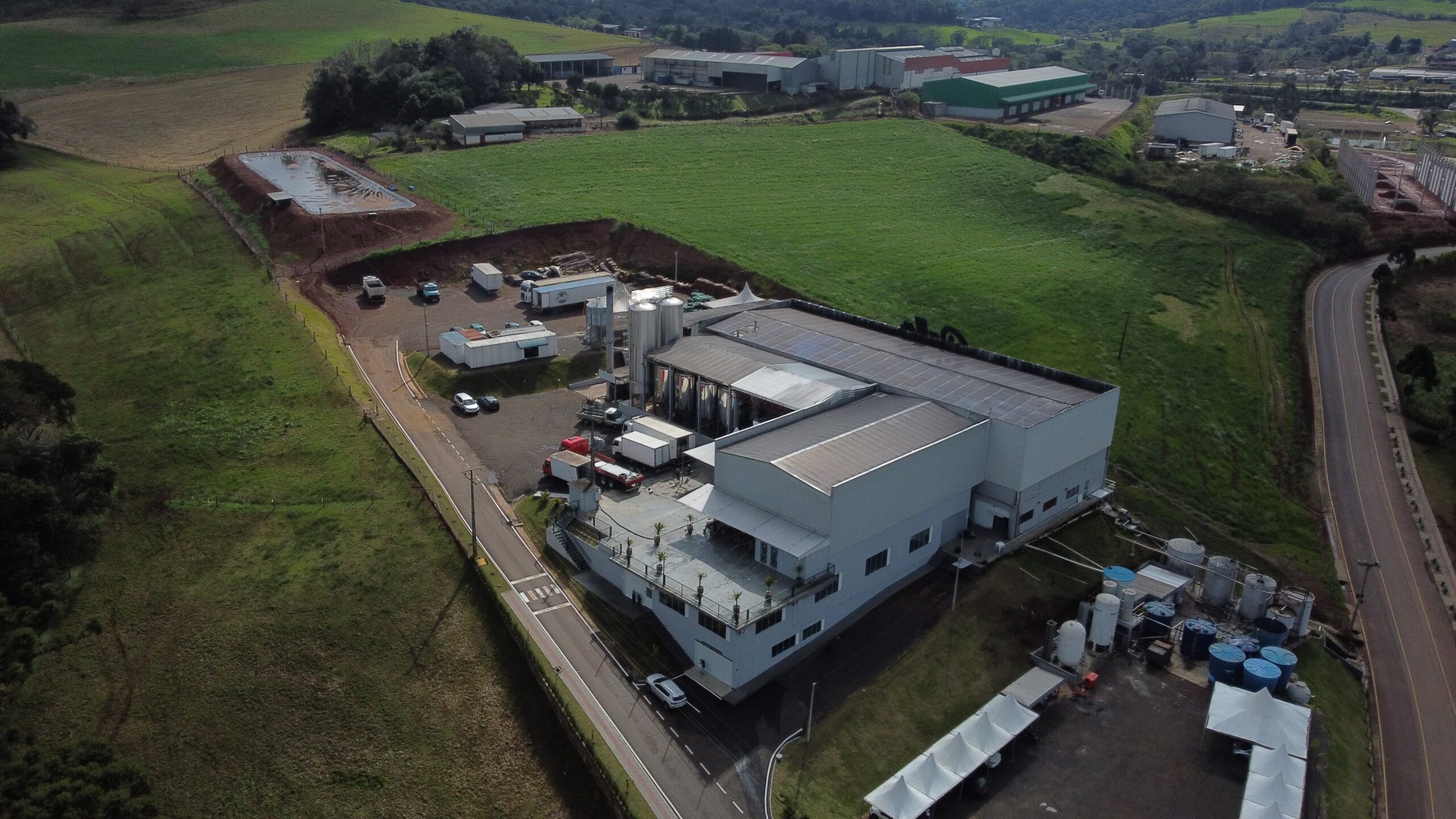 fabrica dalla chopp visao aerea